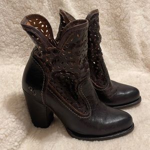Bed Stu leather booties.